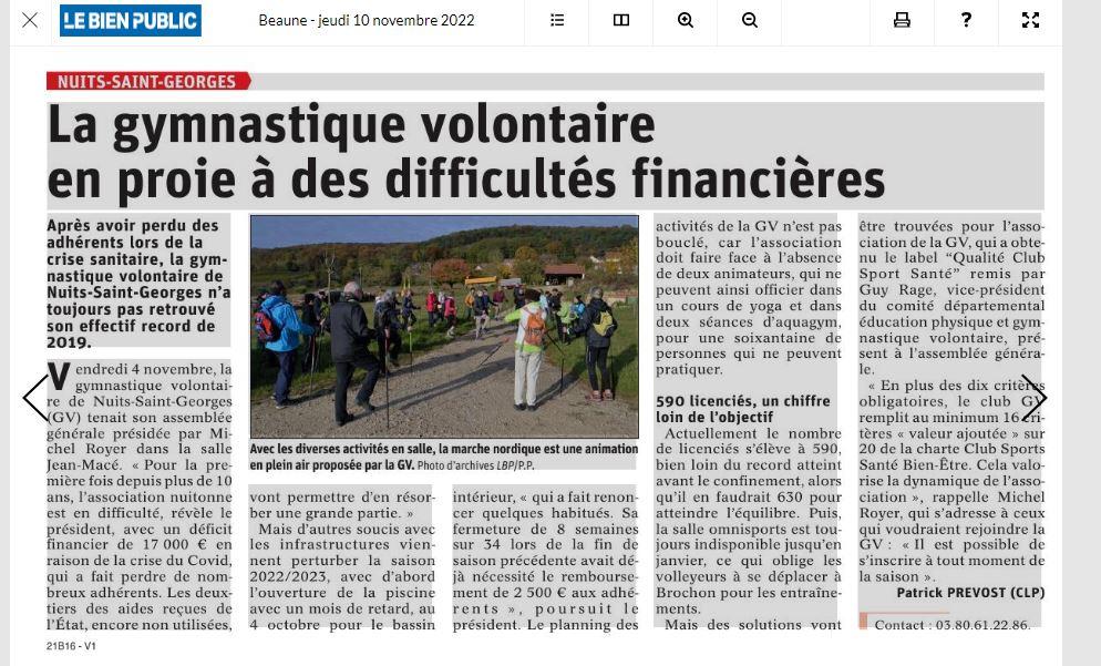 Article du bp novembre 2022